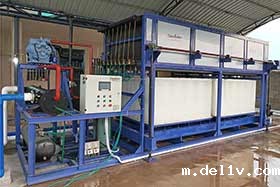 缅甸制冰厂  日产6吨块冰机