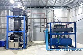 日产15吨管冰机，柬埔寨正在使用