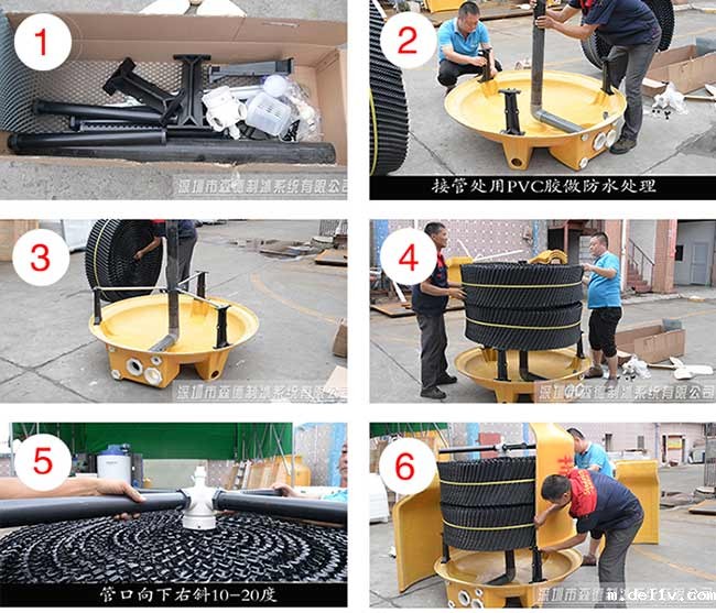 制冰机冷却水塔安装教程