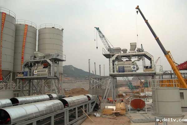 港珠澳大桥混泥土搅拌站